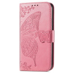 Pouzdro Xiaomi Redmi 12 - Motýl - růžové